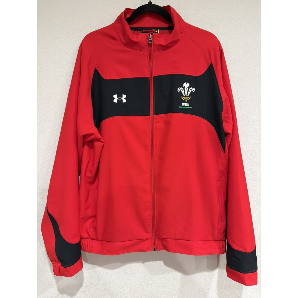 2016-18‎ Wales Wru Cymru Track Jacket Rugby Training XL Shirt Jersey  Camiseta